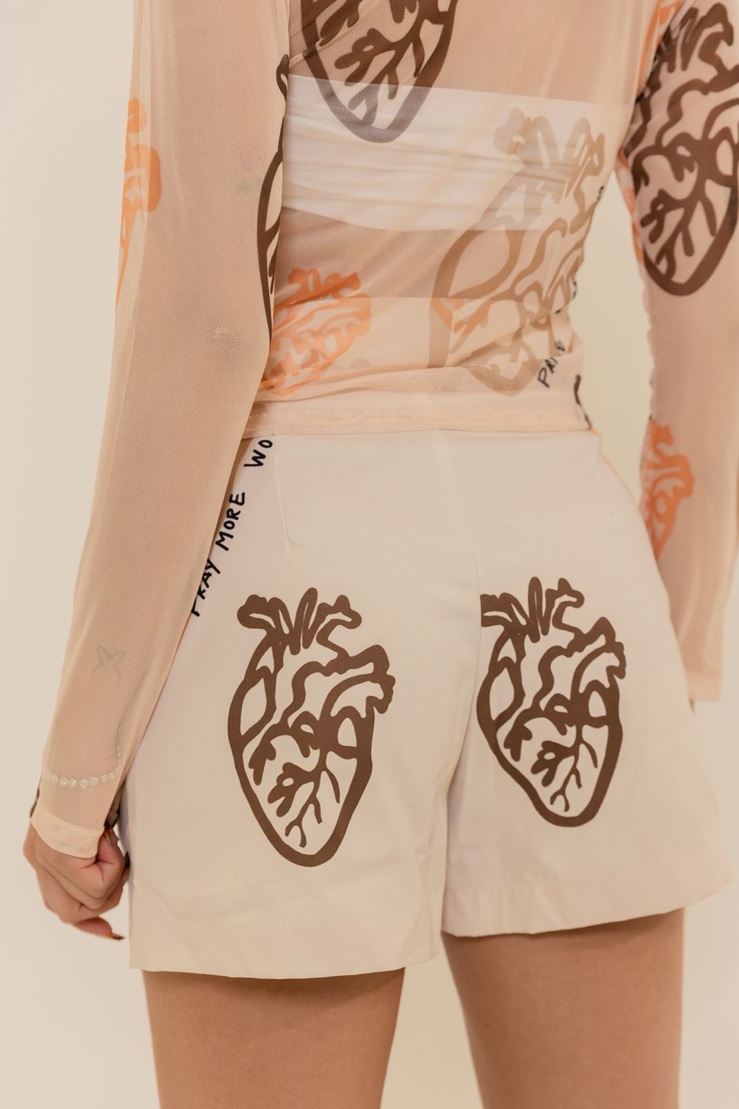 SHORT ANATOMICO NUDE - PRE ORDER