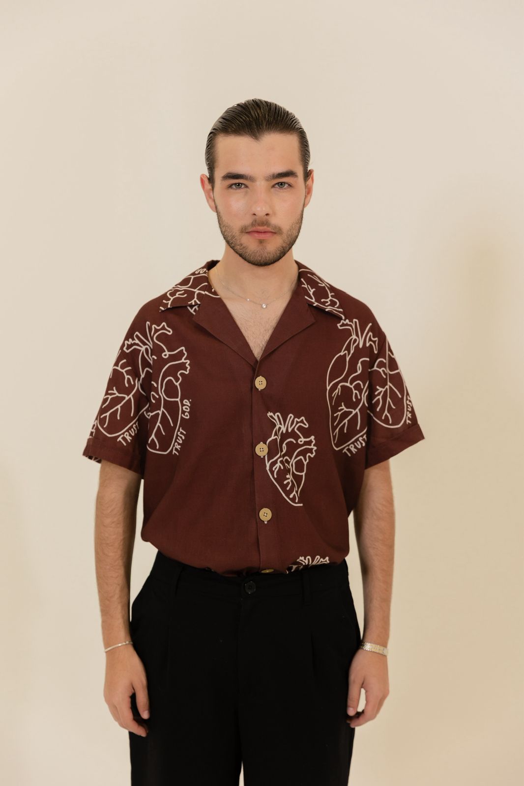 CAMISA ANATOMICO WINE - PRE ORDER