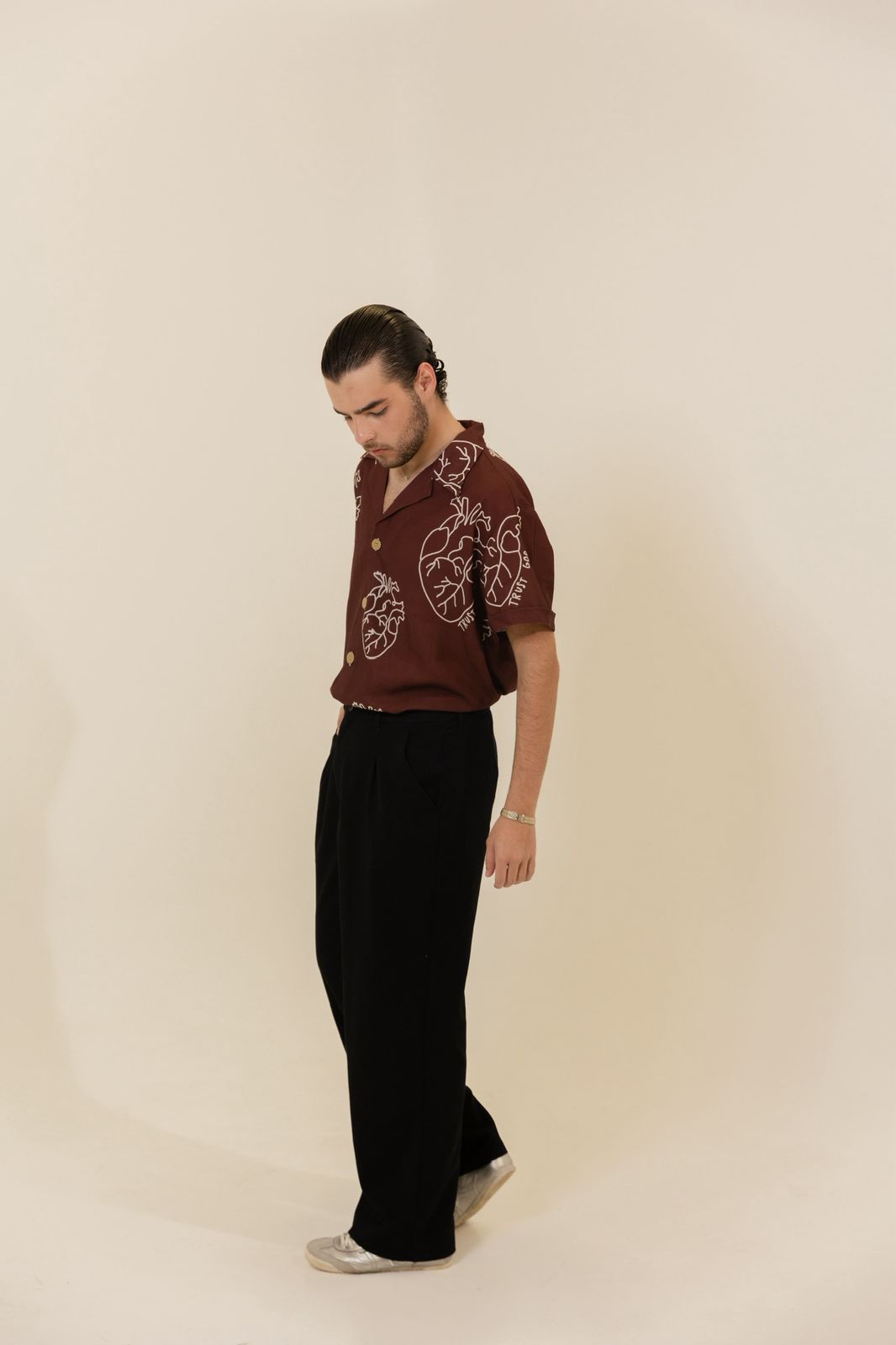CAMISA ANATOMICO WINE - PRE ORDER