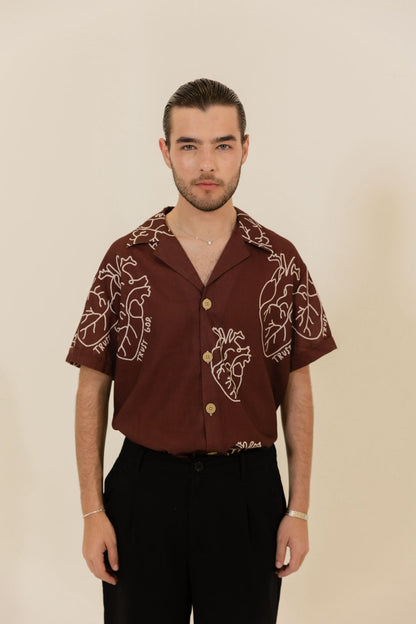 CAMISA ANATOMICO WINE - PRE ORDER