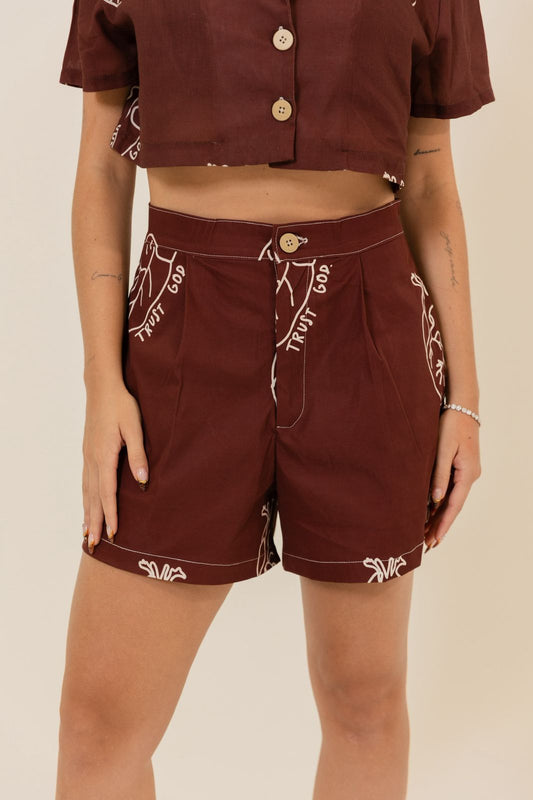 SHORT ANATOMICO WINE - PRE ORDER